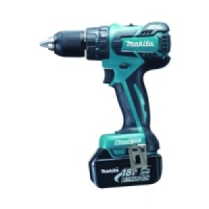 Makita BHP459RFE Combi Drill + 2 Batts 18v