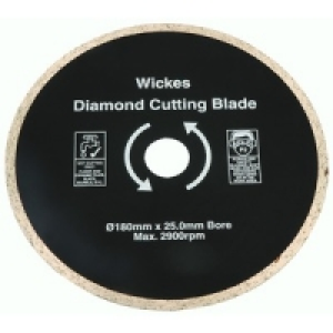 Wickes Tile Saw Diamond Cutting Blade 180mm £16.19
