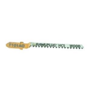 Rawlplug W2F Fine Cut Jigsaw Blade For Wood Pack 5 £3.49