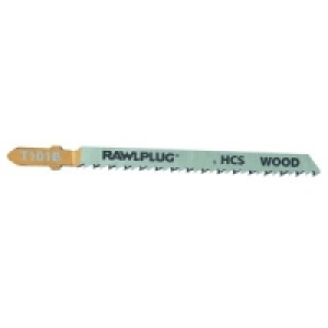 Rawlplug Medium Cut Jigsaw Blade For Wood Pack 5 £3.89