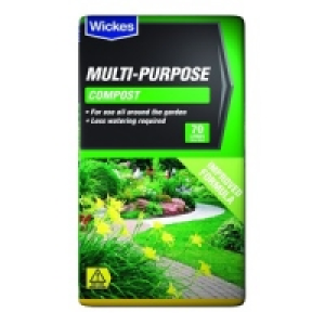 Wickes Multi-Purpose Compost 70L £3.00