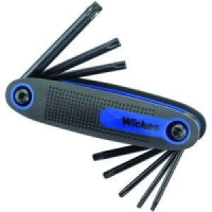 Wickes Hand Held TX Star Hexagon Key Set Pack 8 &pound;5.59