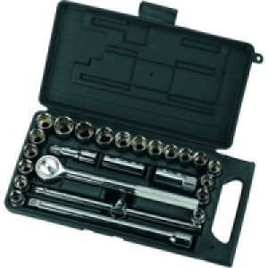 Wickes Carbon Steel 25 Piece Socket Set £26.99