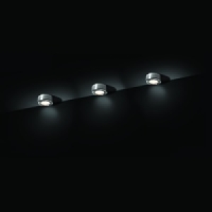 Wickes Cabinet Downlight Kit Brushed Chrome 3 Pack £20.39