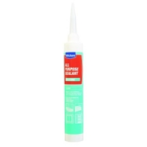 Wickes All Purpose Silicone Sealant Clear 380ml £3.49