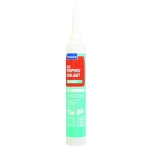 Wickes All Purpose Silicone Sealant White 380ml £2.99