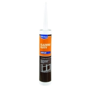 Wickes Glaziers Putty Acrylic White 310ml