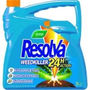 Westland Resolva 24 Hour Weedkiller 3L £9.99