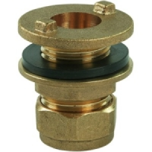 Wickes Compression Flang Tank Connector 15mm £2.69