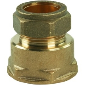 Wickes Female Iron Coupler 22 x 25mm Pack 2