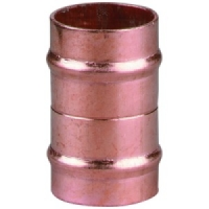 Wickes Solder Ring Straight Coupler 22mm Pack 10