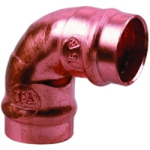 Wickes Solder Ring Elbow 15mm Pack 10 £4.39