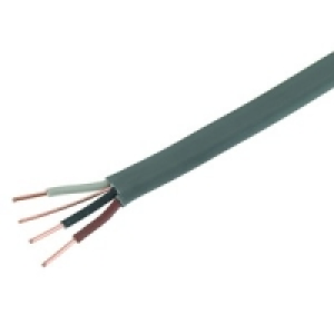 Wickes 3 Core and Earth Cable 1.5mm x 16.5m Grey