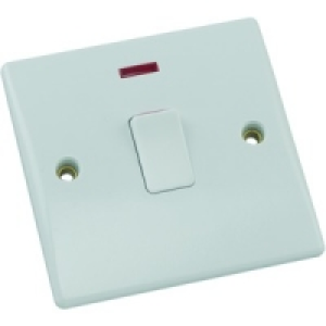 Wickes 20A Control Switch Slimline White