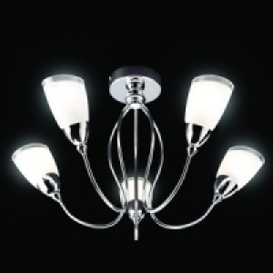 Wickes Abora Semi Flush Ceiling Light