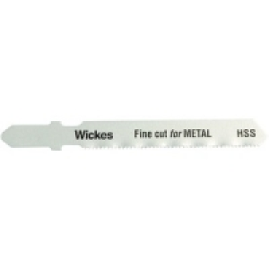 Wickes Universal Fine Cut Jigsaw Blade For Metal Pack 5 £7.99