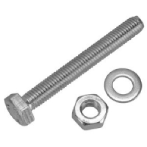 Wickes Hexagon Set Screws M10x100mm Pack 4 £4.16