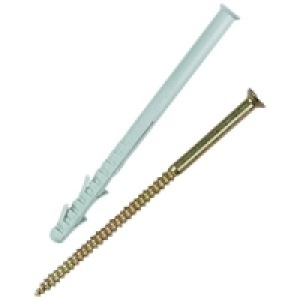 Wickes Lightweight Block Fixers 8x120mm Pack 4 £4.94