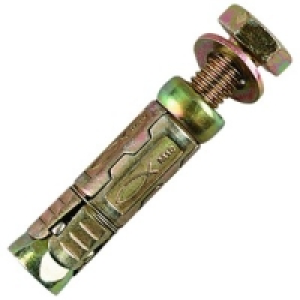 Wickes Heavy Duty Wallbolts M8x10mm Pack 4