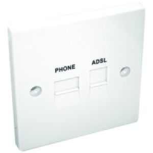 Maxview ADSL & Telephone Flush Extension Socket
