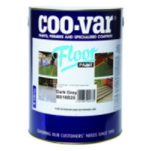 Coo-Var Floor Paint Dark Grey 5L £34.99