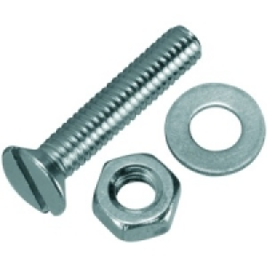 Wickes Machine Screws With Nut & Washer M4x20MM Pack 10 £2.79