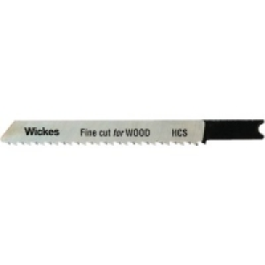 Wickes Universal Fine Cut Jigsaw Blade For Wood Pack 5 £7.99