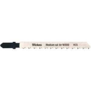 Wickes Universal Medium Cut Jigsaw Blade For Wood Pack 5 £7.99