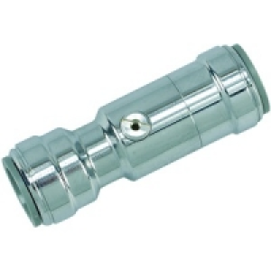 John Guest Speedfit Isolating Valve Chrome 15mm