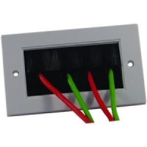 Wickes Brush Faceplate 2 Gang £7.67