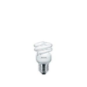 Philips 8W ES Tornado CFL Spiral Bulb £4.49