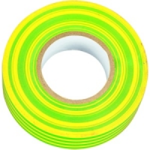 Wickes Insulation Tape 20m Green & Yellow 10 pack