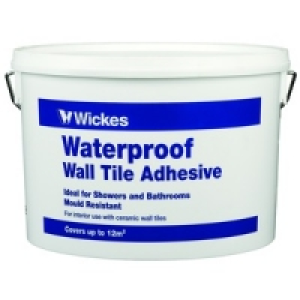 Wickes Waterproof Wall Tile Adhesive 10L £18.99
