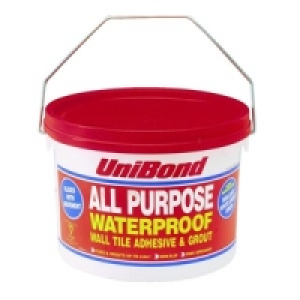 UniBond All Purpose Wall Tile Adhesive & Grout White 5L £19.99
