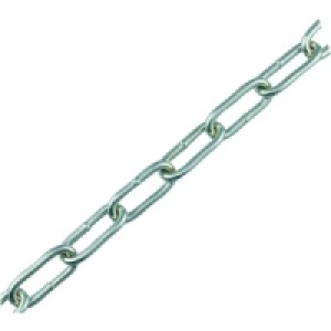 Wickes Zinc Plated Steel Welded Chain 5x35x2000mm