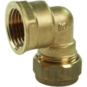 Wickes Compression Elbow 12 x 15mm