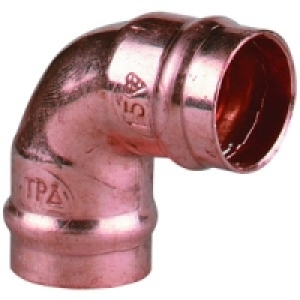 Wickes Solder Ring Elbow 15mm Pack 5