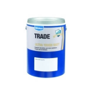 Wickes Trade Ultra Tough Matt Emulsion Paint White 5L £31.99