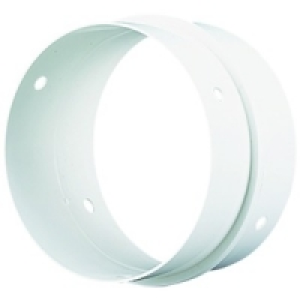 Wickes Round Ducting Connector 105mm