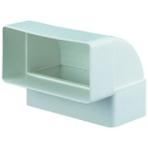 Wickes Rectangle Ducting Vertical Elbow 100mm £6.99