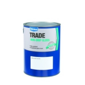 Wickes Trade Non-Drip Gloss Paint White 5L £27.99