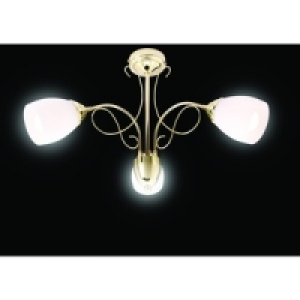 Wickes Enya Pendant Ceiling Light Brass £29.99