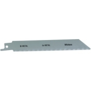 Wickes Reciprocating Saw Blades For Metal 150mm Pack 3 £11.59