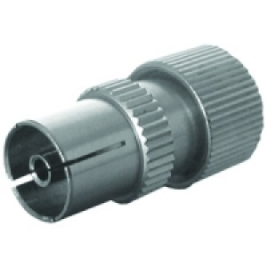 Wickes TV/FM Coaxial Alloy Sockets £2.31