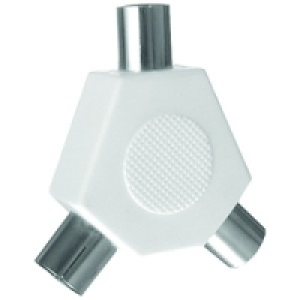 Wickes TV/FM 2 Way Coaxial Y Splitter £3.25