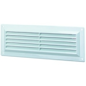 Wickes White Louvre and Flyscreen 225x75mm £4.59