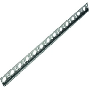 Wickes Tile Trim Silver Effect Anodised Aluminium 12.5mmx1.8