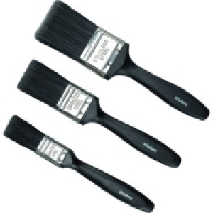 Wickes All Purpose Paint Brush Set 3 Pack £9.99