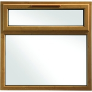 Wickes uPVC Casement Window Oak 1160x1190mm Top Hung £198.45