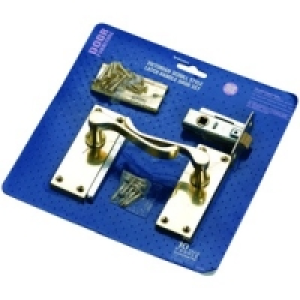 Wickes Paris Latch Handle Set Brass £12.79